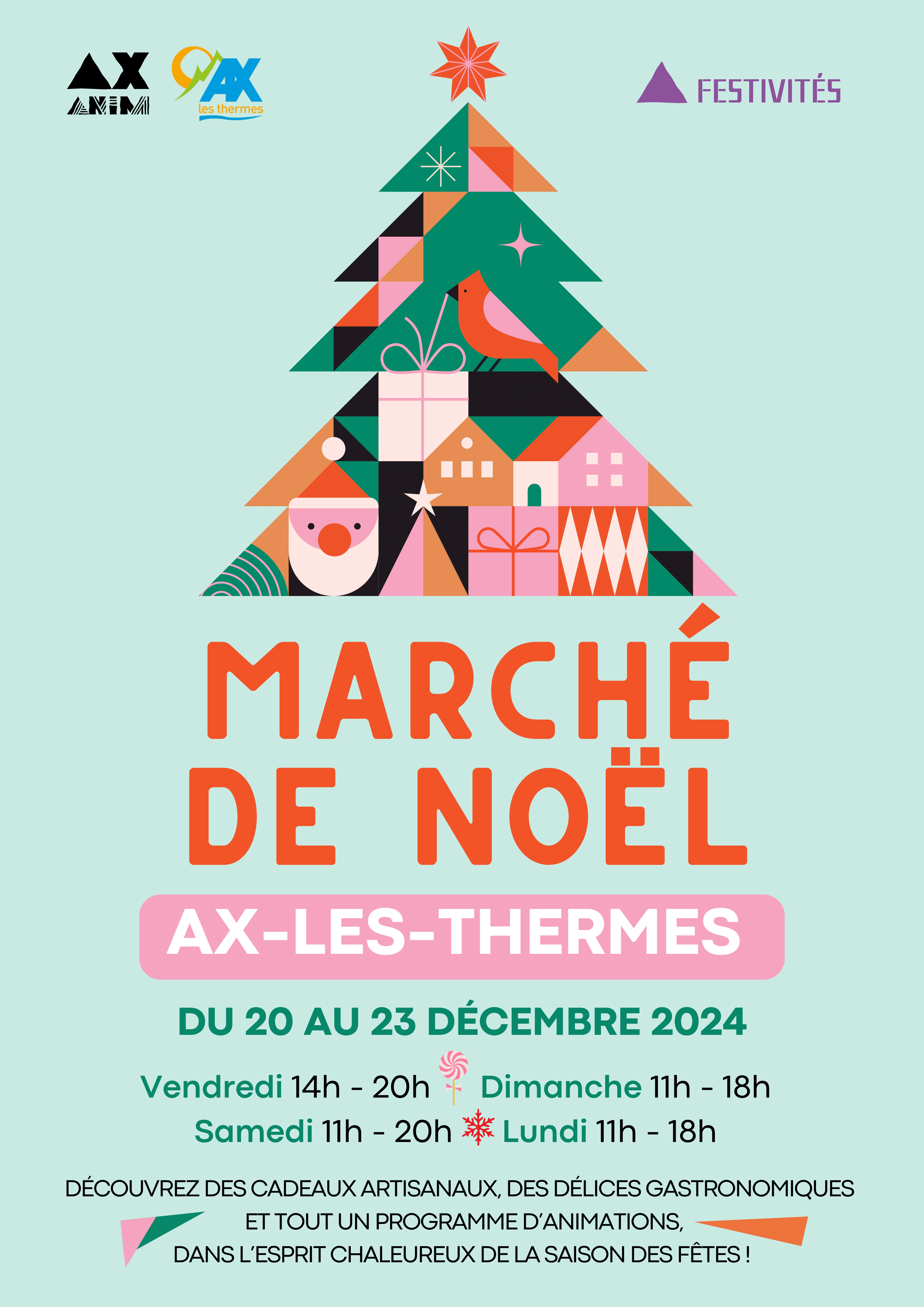 affiche marche noel 2024