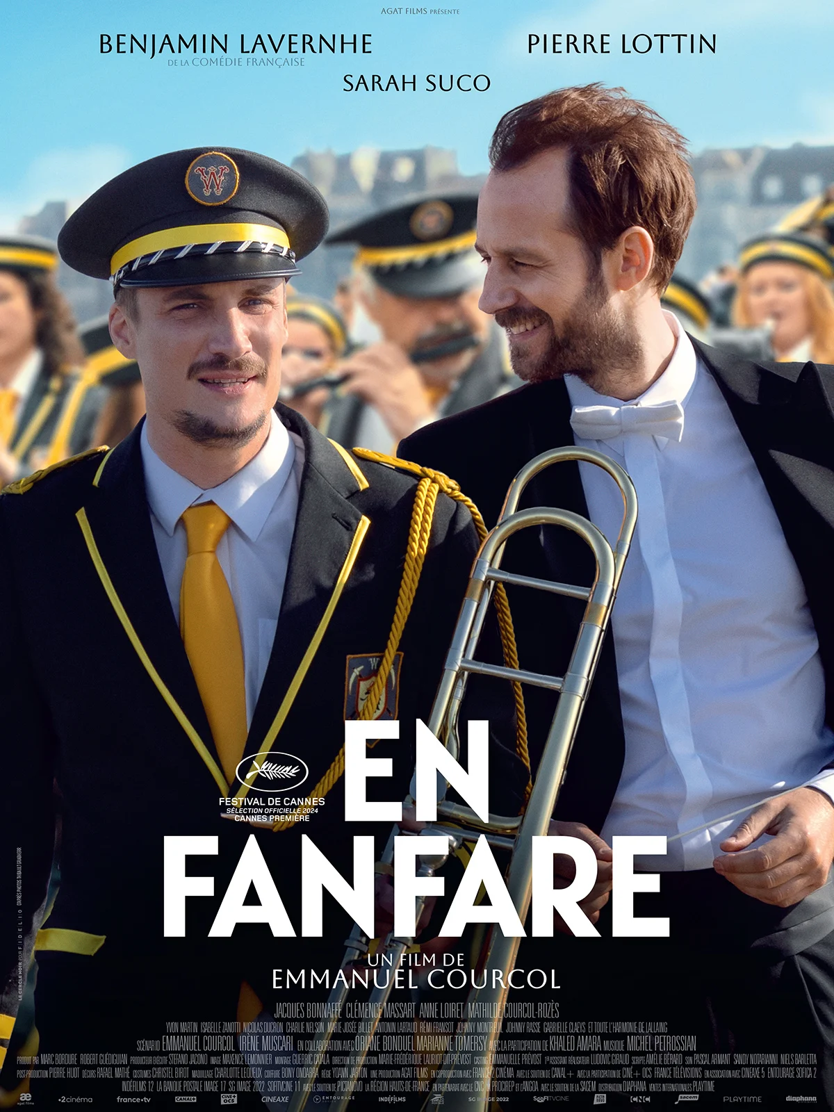 en fanfare